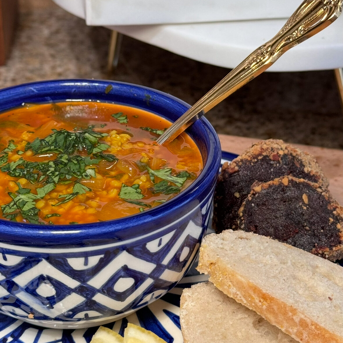 Chicha (Cracked Wheat) Soup 2